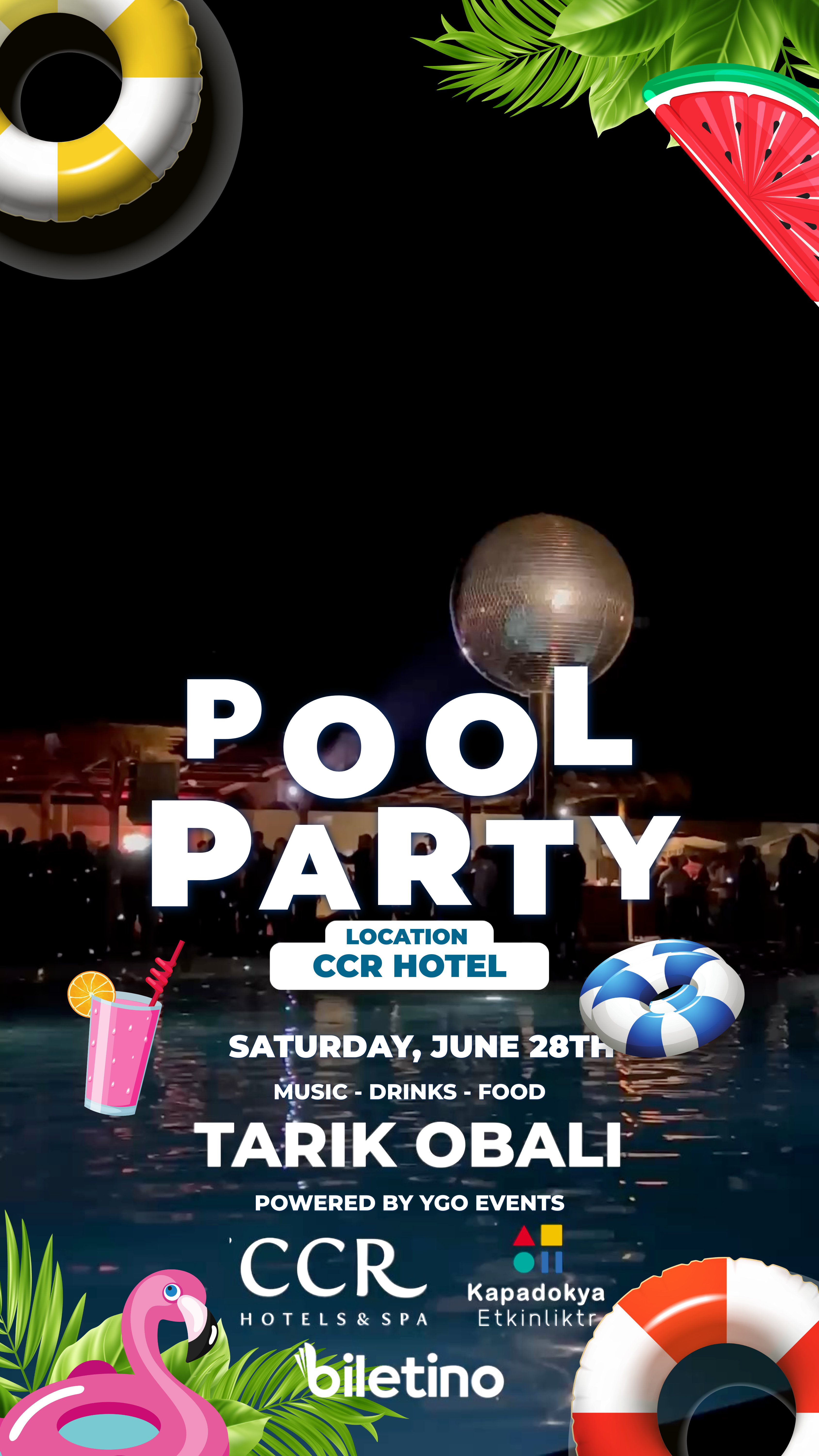 YAZIN İLK POOL PARTYSİ CCR HOTEL’DE! 
